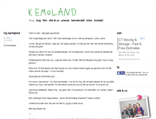 Tablet Screenshot of kemoland.dk